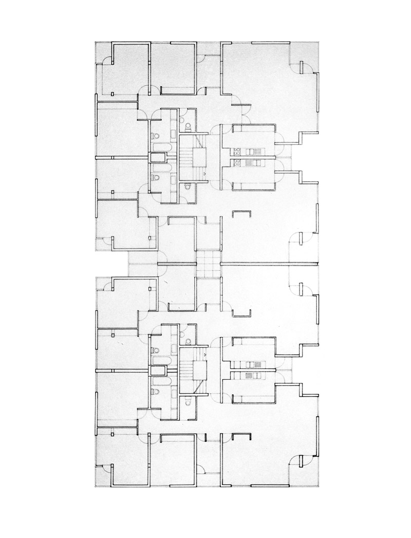 8 Multistory Housing and Retail Space Şevki Pekin Architecture